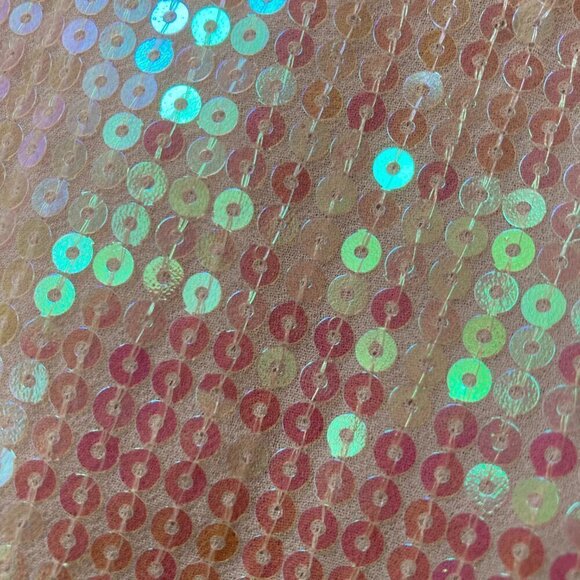 TORRID White Iridescent Sequins Crop Tee SIZE 0 - Picture 5 of 12